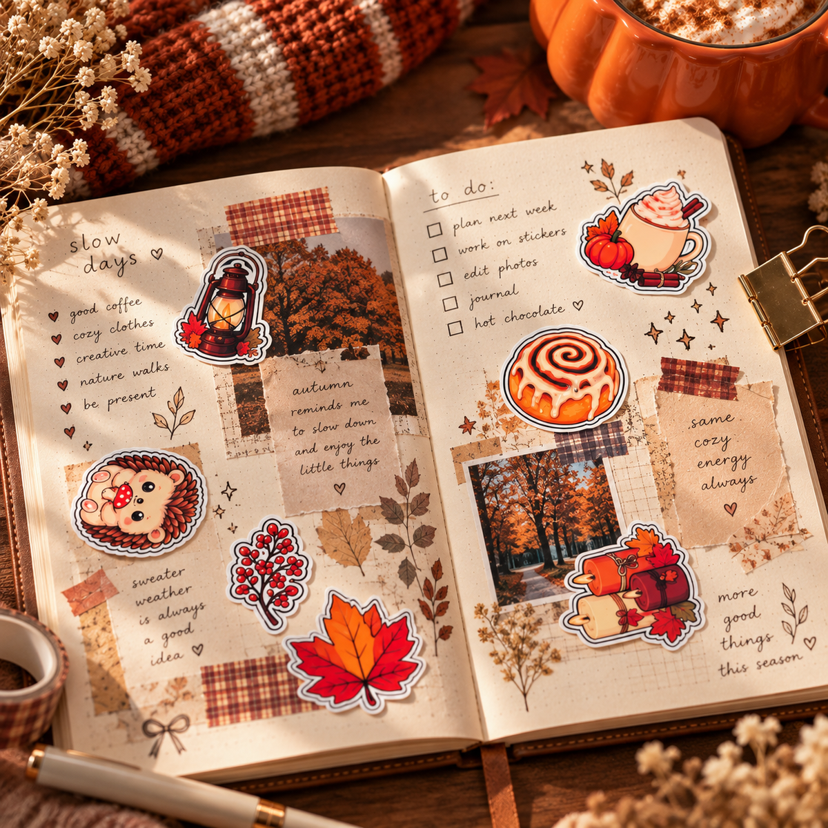 Cozy Autumn Stickers
